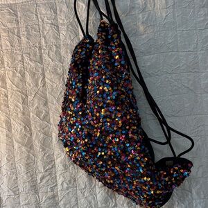 Sequin Multicolor Women's Bag